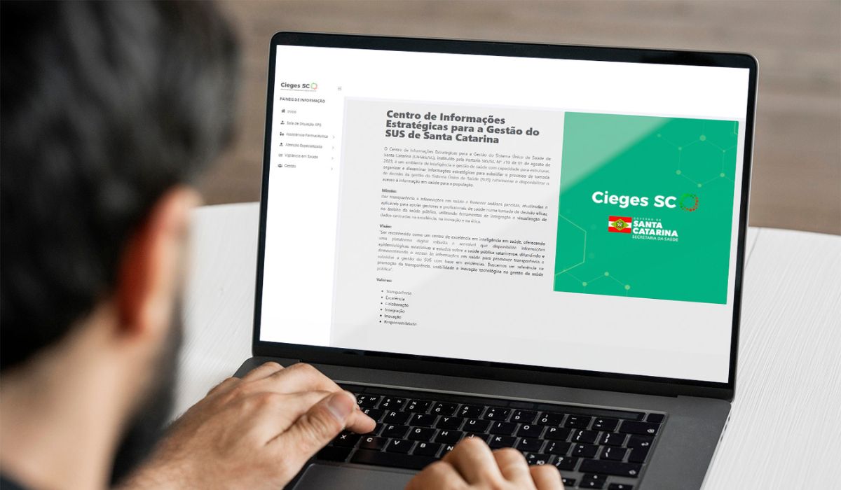 Relatório observou avanços nos sites e portais de informações públicas de SC – Foto: Divulgação/ND