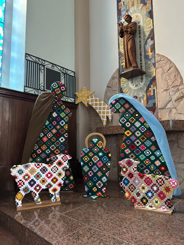 Rodeio, no interior de SC, vai inaugurar a maior árvore de Natal de crochê do Brasil - Divulgação/ND