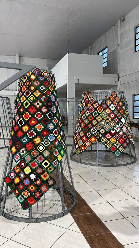 Rodeio, no interior de SC, vai inaugurar a maior árvore de Natal de crochê do Brasil - Divulgação/ND