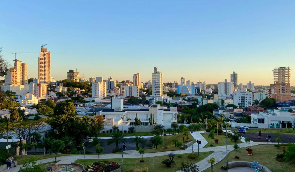 Imagem de São Miguel do Oeste que lidera ranking estadual na produção de grãos