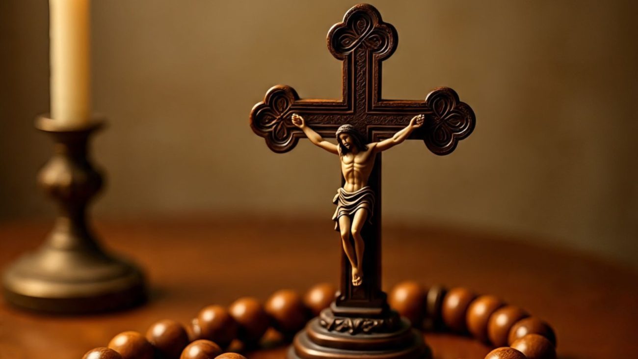 Imagem mostra Jesus Cristo.