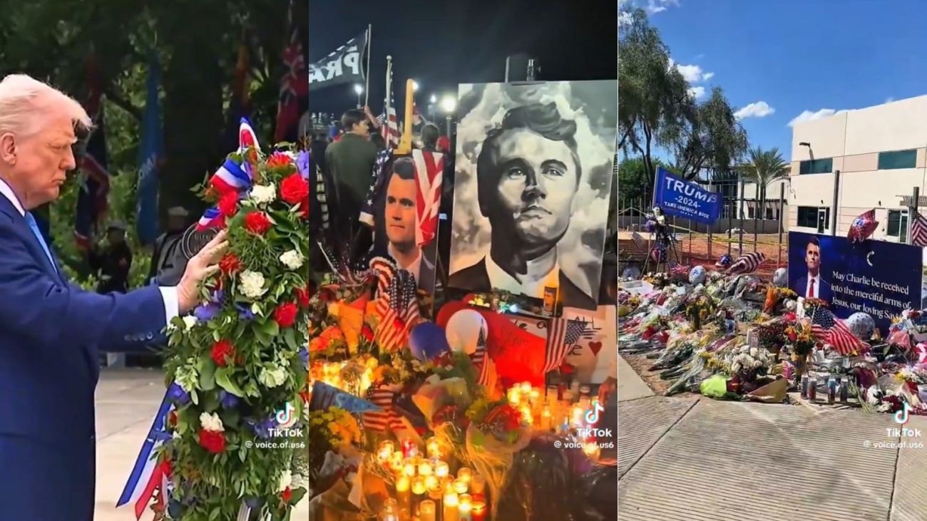 Velório de Charlie Kirk reúne mais de 100 mil pessoas com a presença de  Trump e Musk