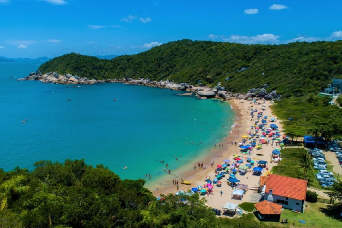 Pagamento de taxa para entrar em Bombinhas pode ser antecipado pelo site oficial ou aplicativoFoto: Divulgação/Prefeitura de Bombinhas/ND Mais