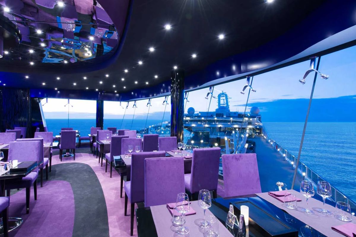 Lounge e restaurante Galaxy Kaito - Divulgação/MSC Preziosa/ND