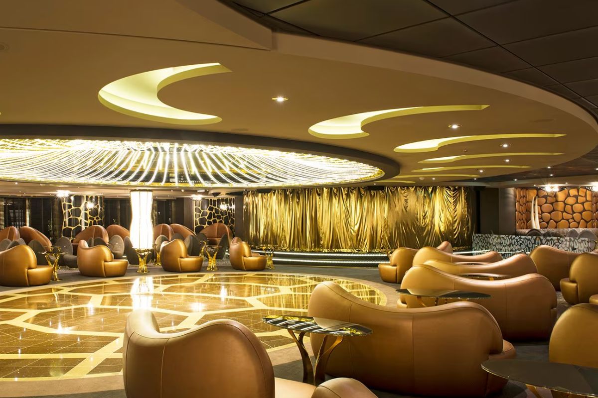 Lounge - Divulgação/MSC Preziosa/ND
