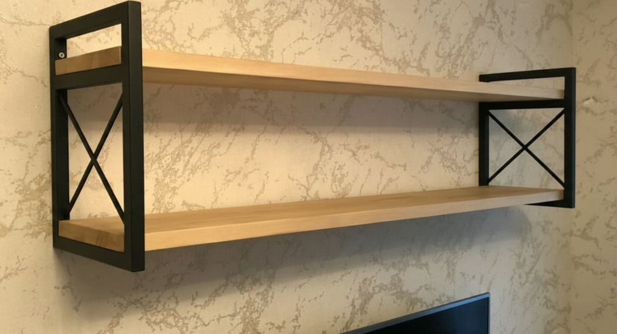 Cozinha moderna com armários de cozinha cinza, dispostos em linha reta sob uma parede verde-escura. O ambiente possui bancada preta, eletrodomésticos como torradeira, cafeteira e chaleira, além de um vaso de flores brancas. A iluminação natural entra por uma porta de vidro com persiana.