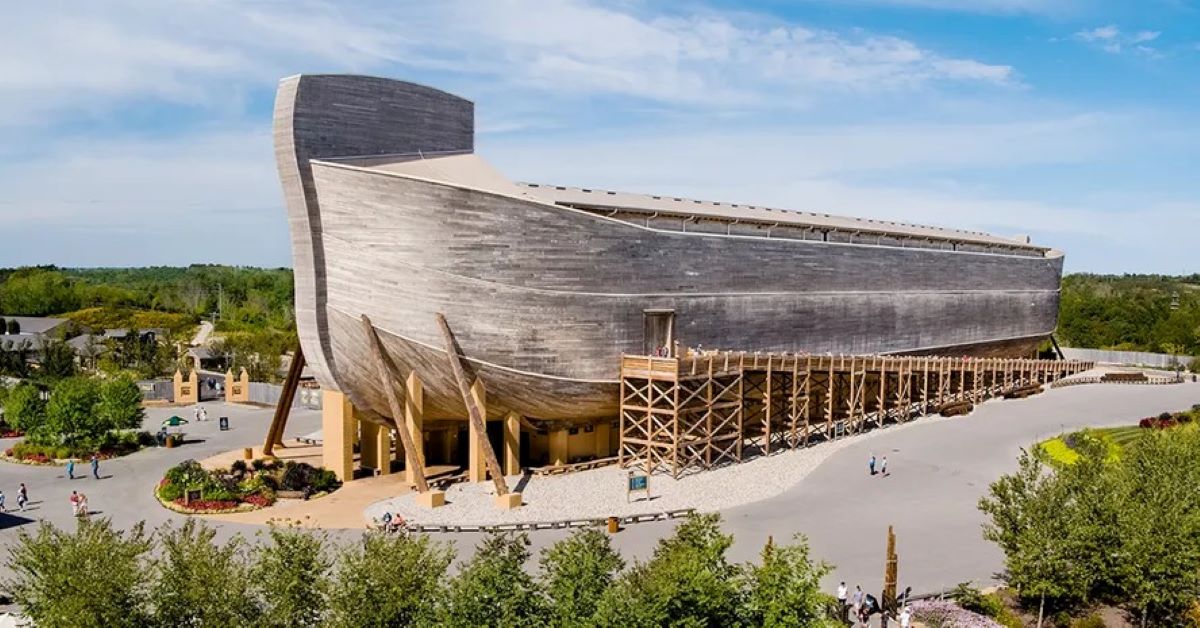 Arca de Noé terá vista para o Cristo Protetor uma das maiores estátuas do BrasilFoto: Divulgação/Ark Encouter