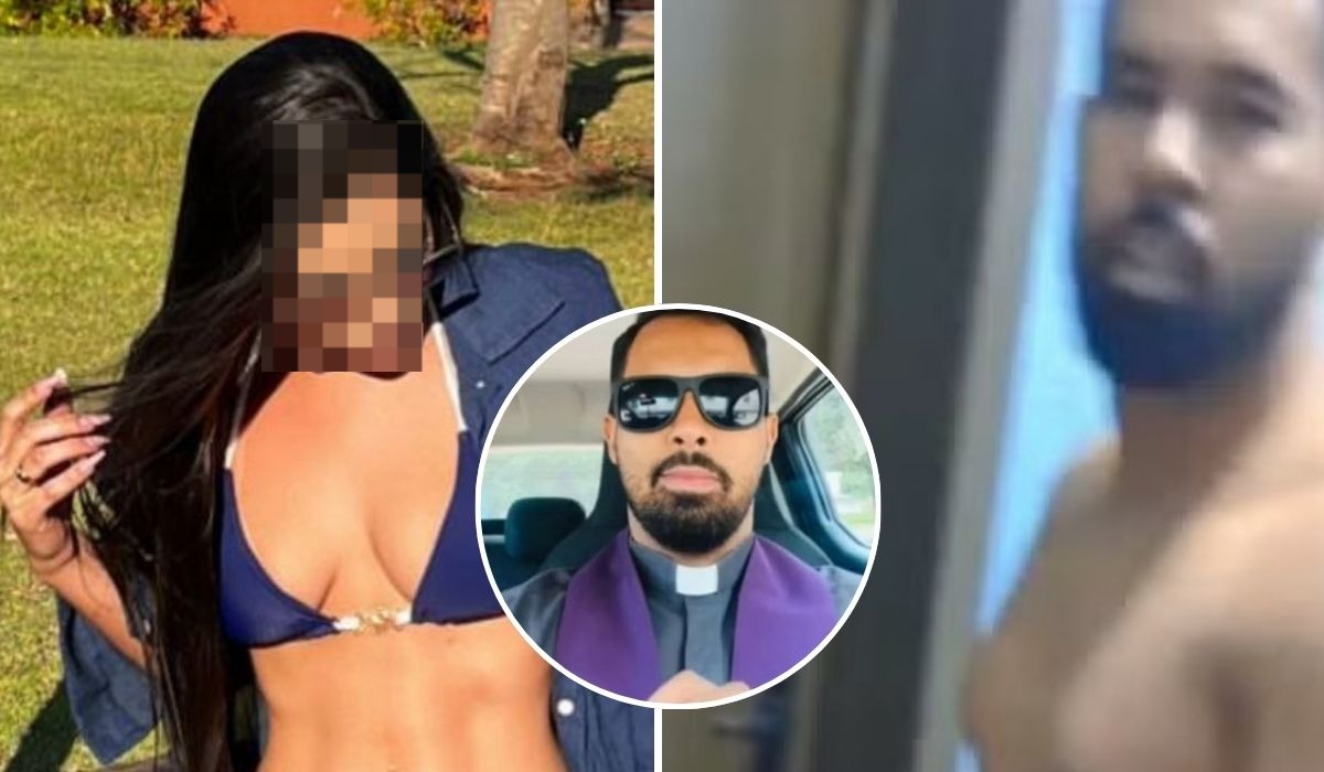 Saiba o destino do padre flagrado com mulher de baby doll em casa paroquial
