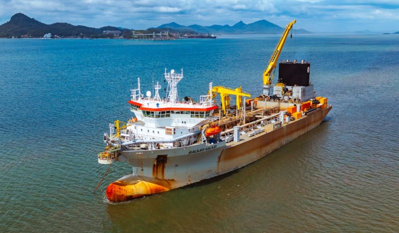 Projeto envolve aprofundamento de canal e alargamento de orla - Divulgação/Porto de São Francisco do Sul