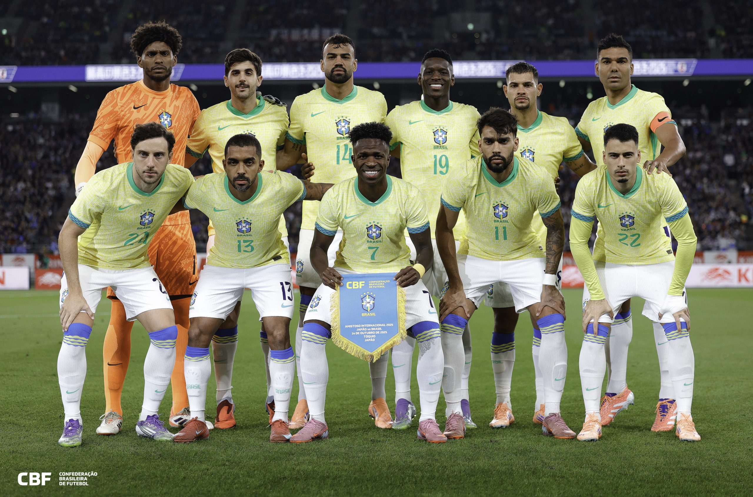 Brasil leva 3 gols em 20 minutos e perde de virada para o Japão