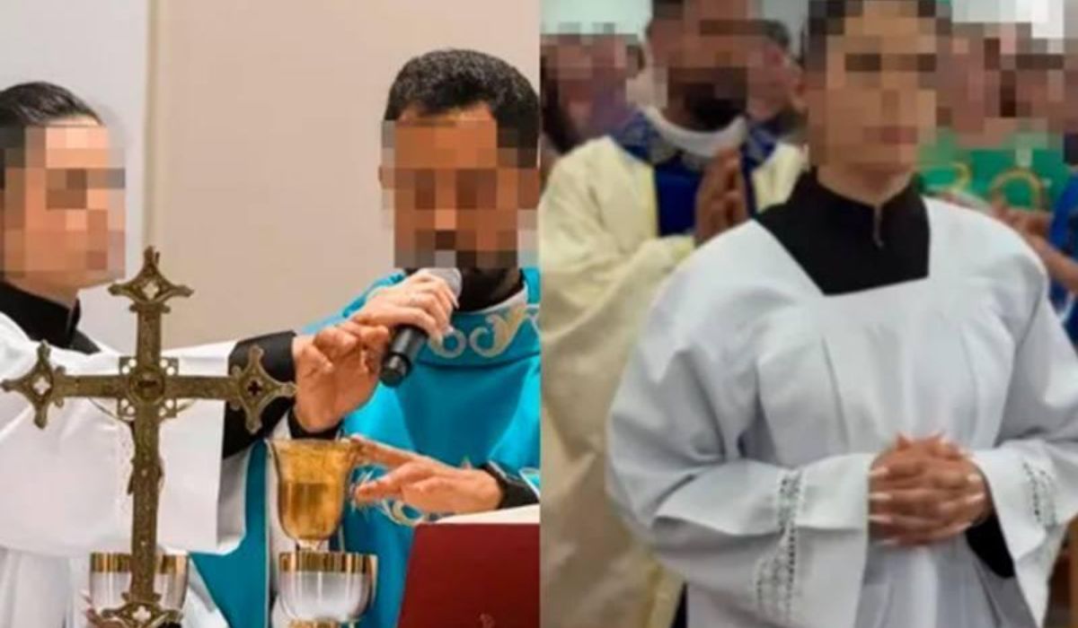 Jovem é auxiliar na igreja