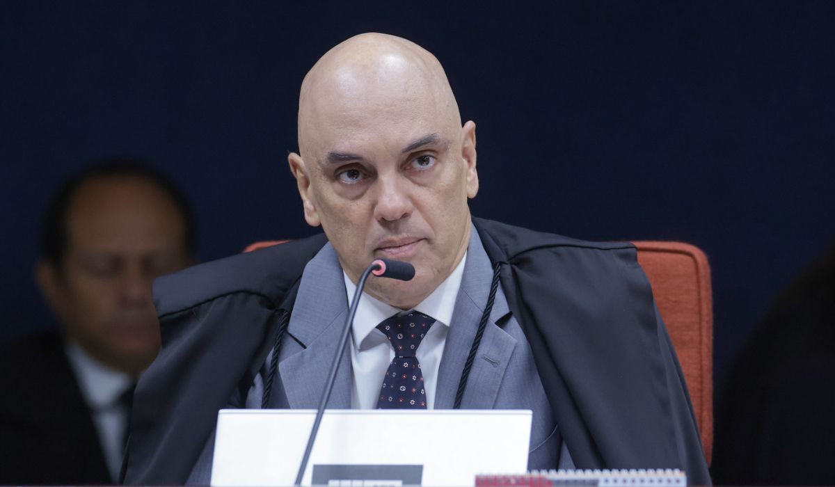 Ministro relator dos julgamentos do 8 de janeiro, durante sessão sobre o Núcleo, Alexandre de Moraes.Foto: Rosinei Coutinho/STF