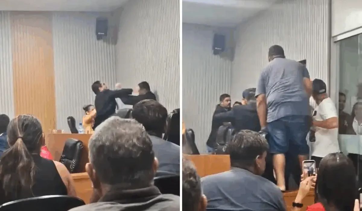 Maycon Moreira (PSD) e Denis Araújo (PP) trocaram socos
