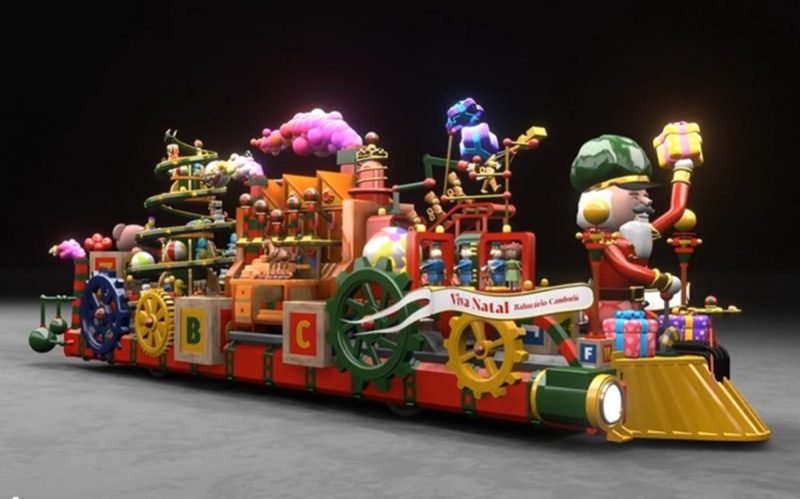 Serão cinco carros alegóricos, 50 artistas, três paradas itinerantes e pocket shows inspirados na identidade cultural de Balneário Camboriú - PMBC/Divulgação/ND Mais