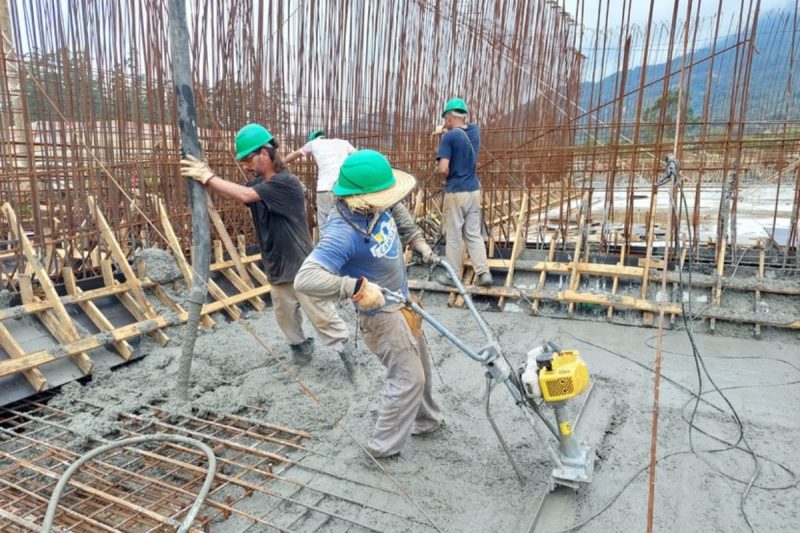 As etapas iniciais da obra, de terraplanagem e estaqueamento do terreno, já foram finalizadas - Divulgação/Prefeitura de Jaraguá do Sul/ND Mais