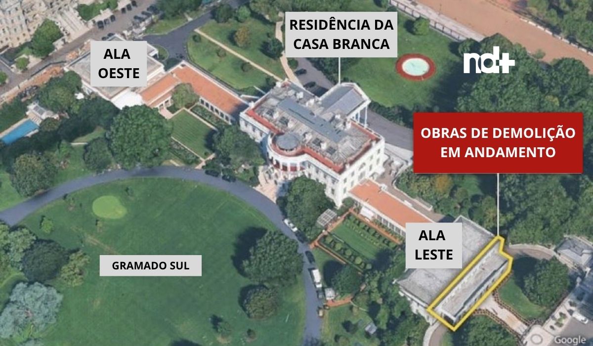 Trump quer 'modernizar' a Casa Branca'