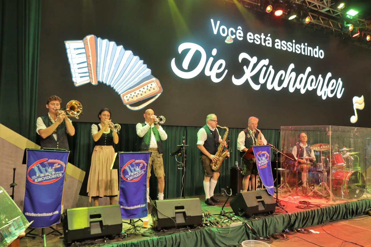 Die Kirchdorfer - A tradicional banda alemã da Oktoberfest de Munique se apresenta em 13/10 na Vila Germânica e em outros três dias no Ginásio Galegão - Eraldo Schnaider/Divulgação