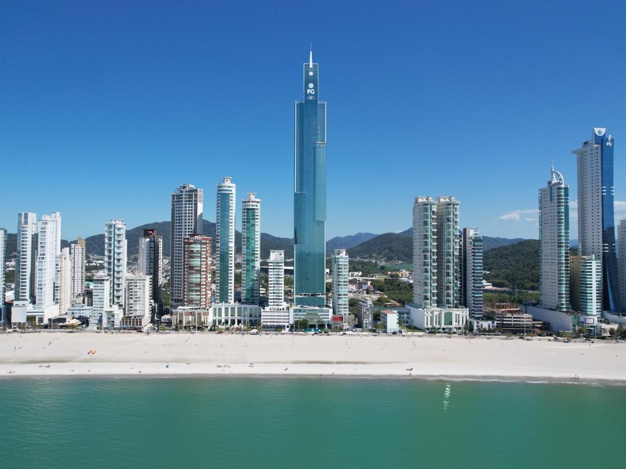 One Tower tem 84 andares e 290 metros de alturaFoto: Divulgação/ND Mais