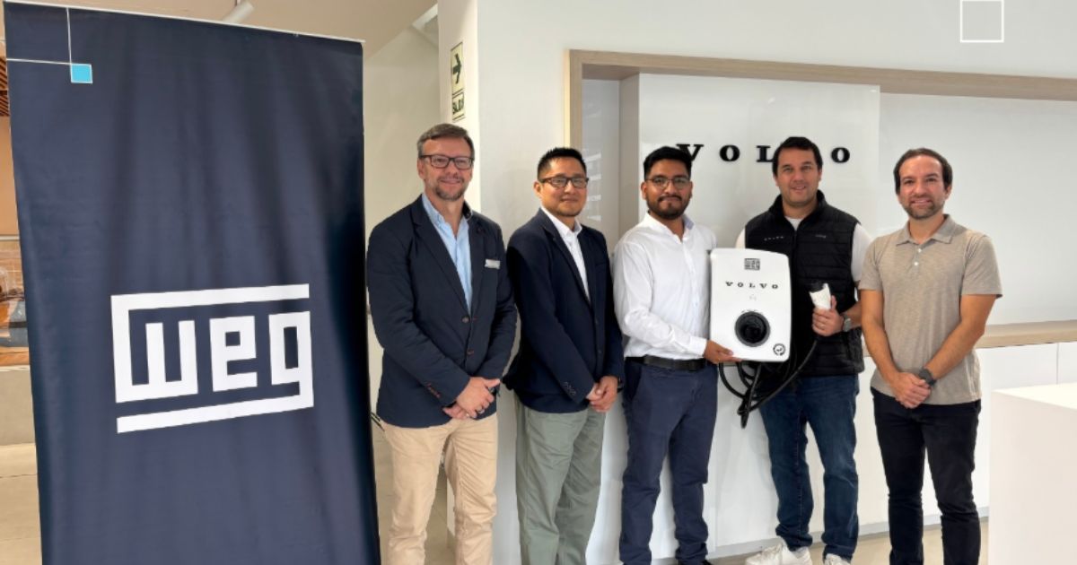 Gigante catarinense instala novas estações de recarga no PeruFoto: Divulgação/WEG/ND Mais