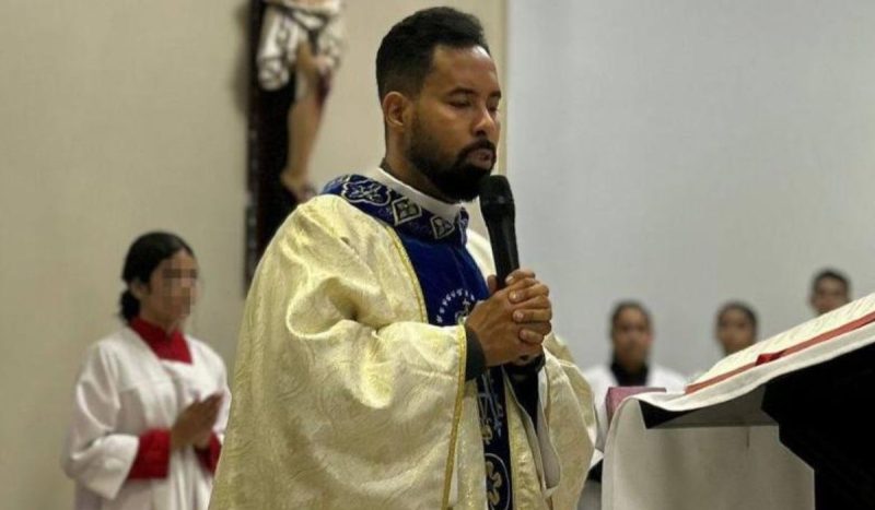 O padre Luciano Braga Simplício - Reprodução/ND