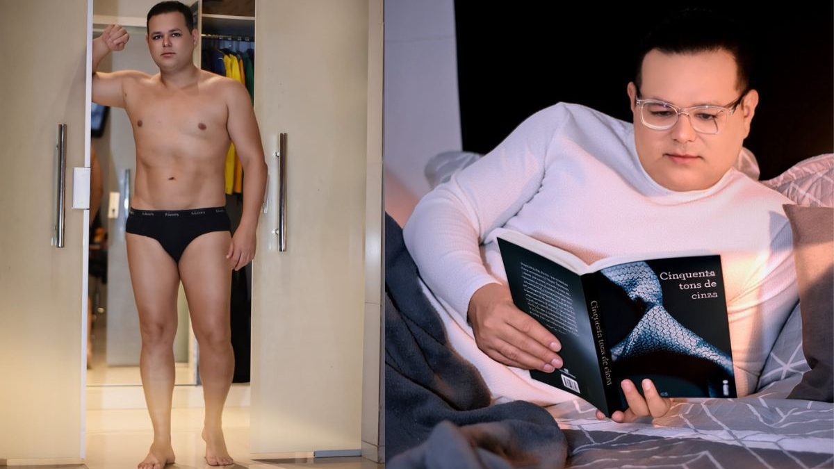 Prefeito posta fotos de cueca e viraliza: 'tons de cinza'