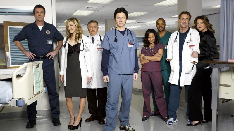 "Scrubs", todas as temporadas - Divulgação/ND