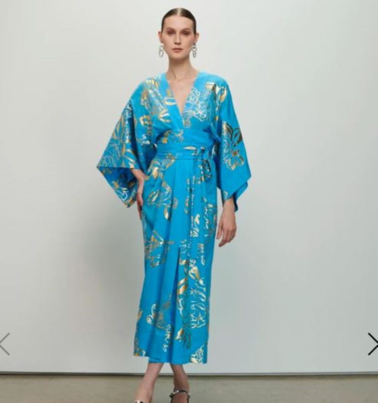 Vestido usado por Janja - Printing/ND Mais