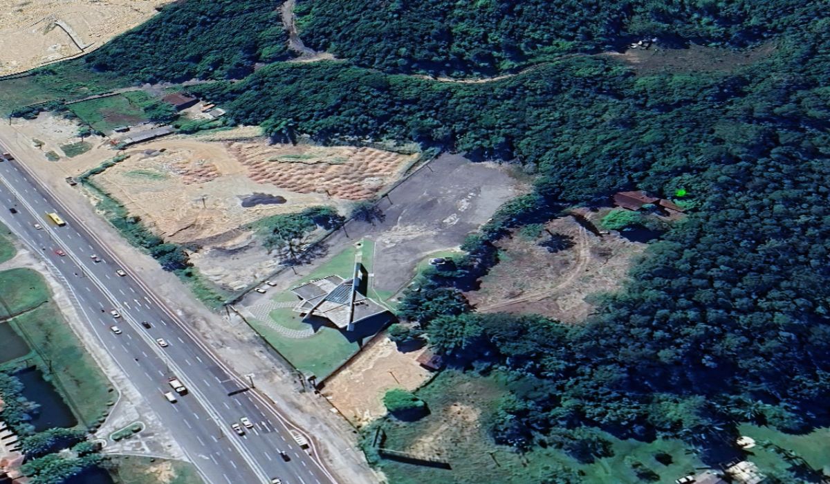 Terreno envolvido em permuta do governo de SC tem centro de treinamento da Polícia Militar Rodoviária e concessão para Complexo Maçônico