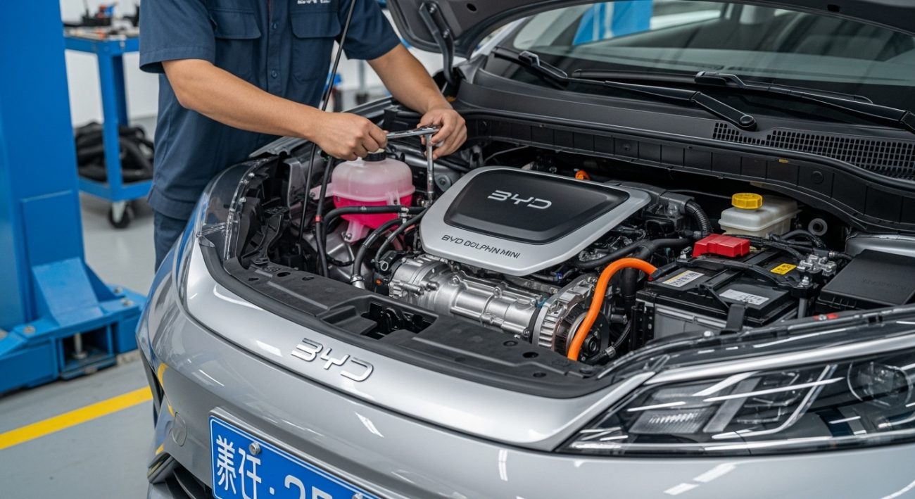 motor de carro elétrico