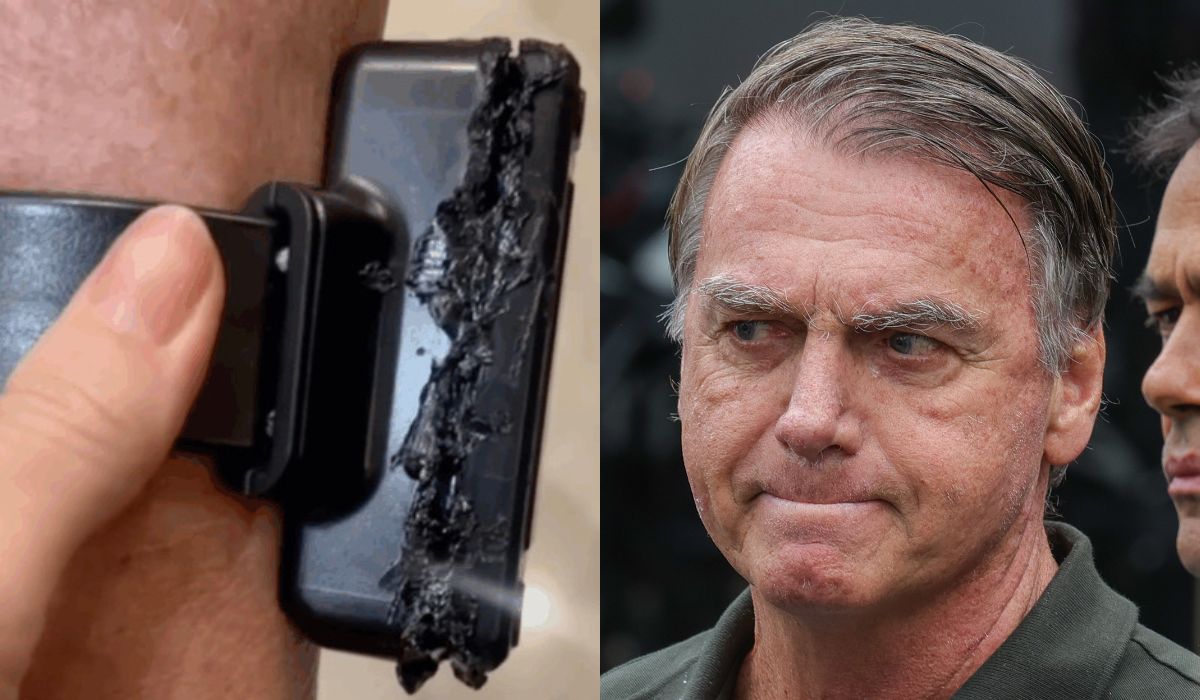Bolsonaro violou a tornozeleira e alegou alucinação; disse que queimou tornozeleira porque suspeitava de escuta<span class="post-img-credit">Foto: Reprodução/Fabio Rodrigues-Pozzebom/Agência Brasil/ND Mais</span>