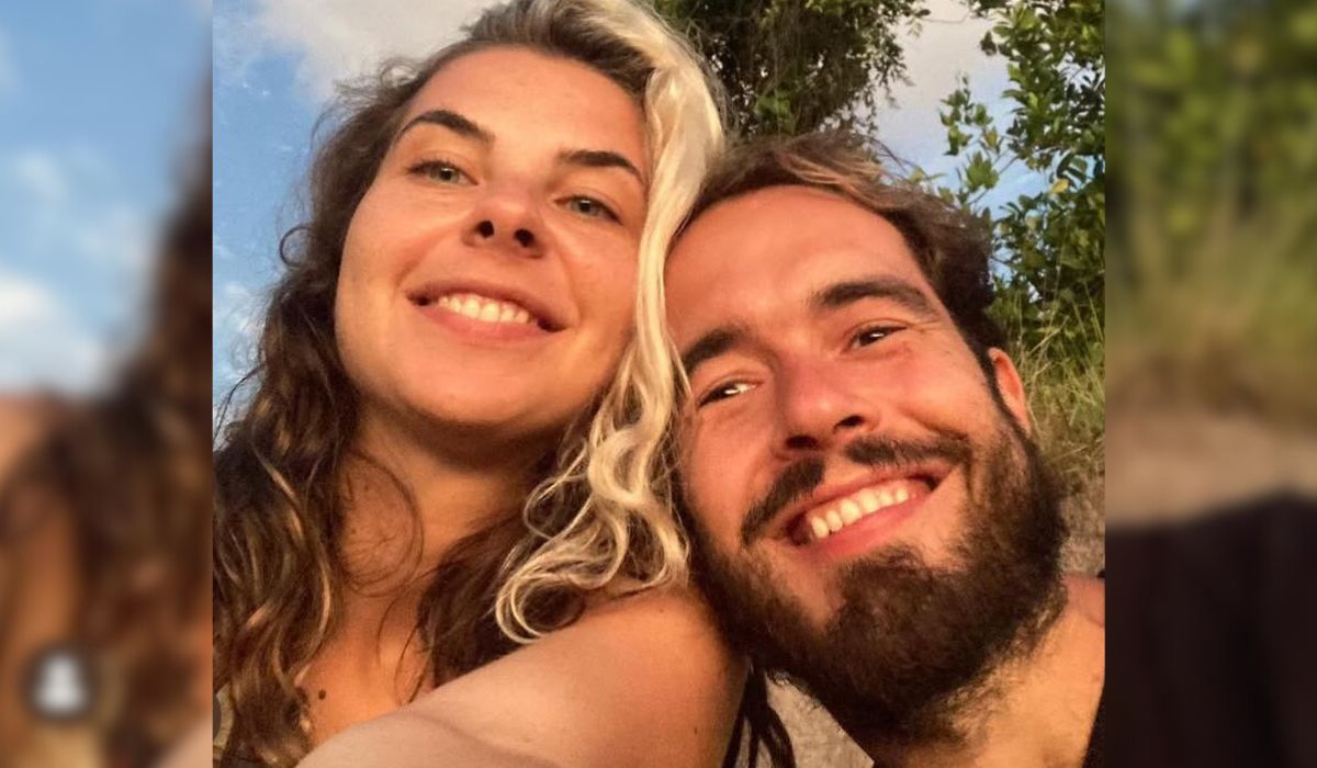 Catarina Kasten e o companheiro, Roger Gusmão, viviam juntos em uma casa na praia do Matadeiro, no Sul da IlhaFoto: Redes socias/@ahcatah/Instagram