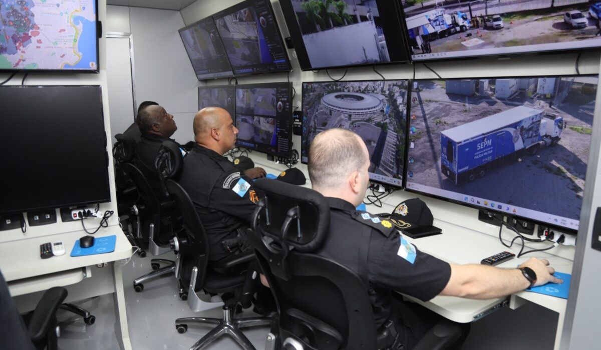No “quartel-general” da segurança fluminense: o que o ministro Alexandre de Moraes conferiu no CICC 2 CICC (Centro Integrado de Comando e Controle) do Rio de JaneiroFoto: Governo do Estado do Rio de Janeiro/Reprodução/ND Mais