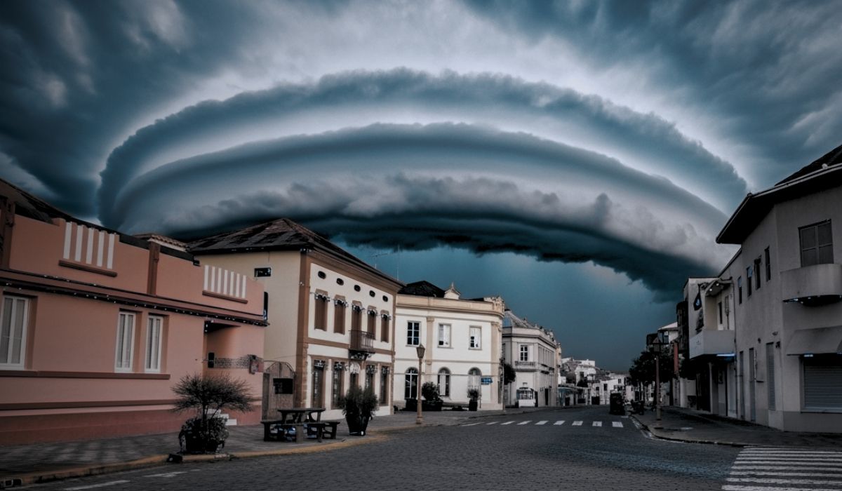 Ciclone intenso adia festival de rua no Rio Grande do Sul