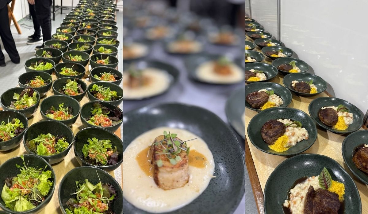 Ao som de jazz, coquetel de Janja teve menu assinado pelo chef Saulo JenningsFoto: @valeskafiche/Instagram/ND