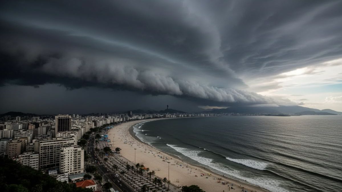 Ciclone e frente fria devem trazer chuva ao país