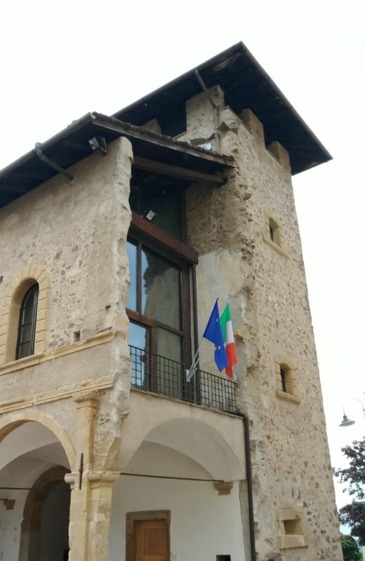 Bandeira da Itália em Fornace - Reprodução/Comune di Fornace/ND Mais