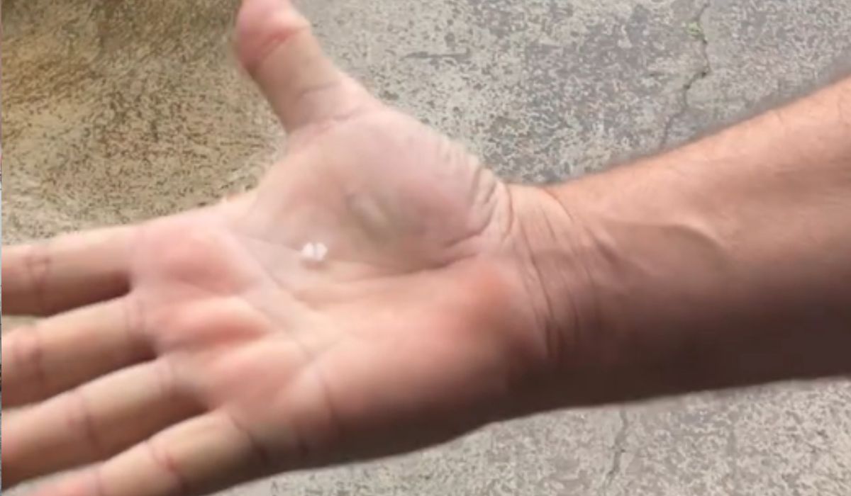 Granizo em Florianópolis