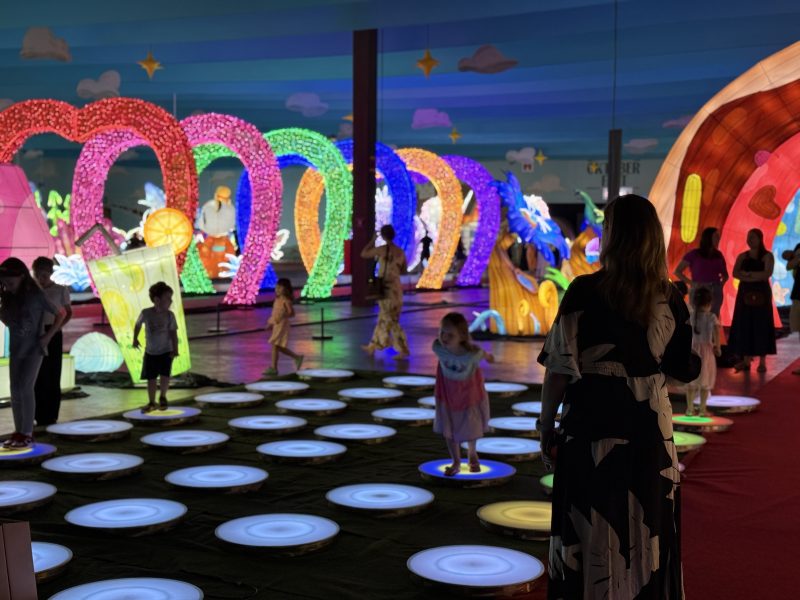 Recorde mundial: maior espetáculo de luzes da América Latina foi montado em tempo inédito em Blumenau - Divulgação/ND Mais