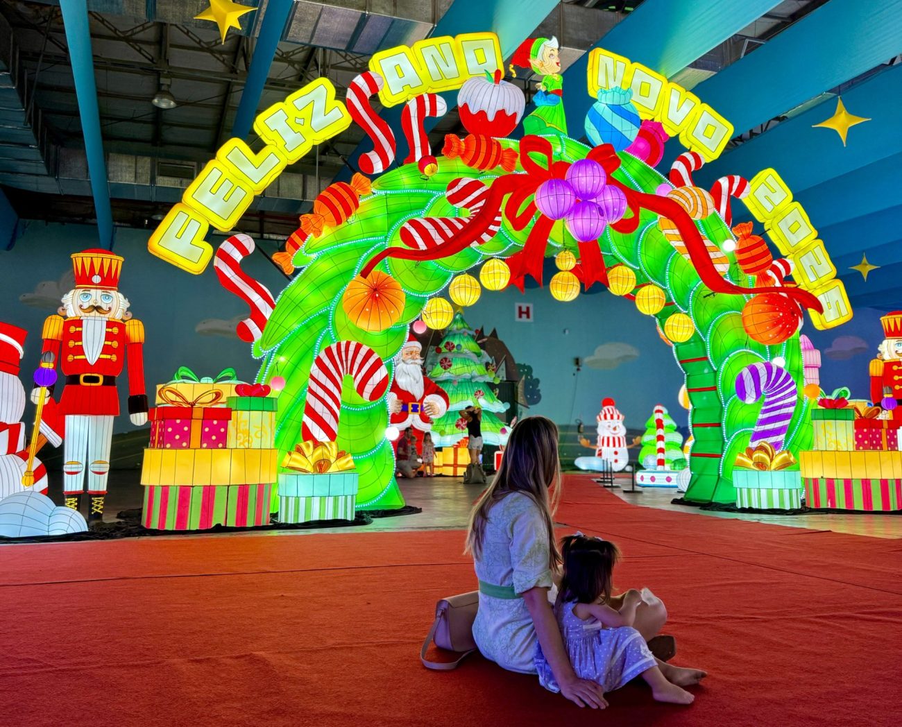 Recorde mundial: maior espetáculo de luzes da América Latina foi montado em tempo inédito em BlumenauFoto: Divulgação/ND Mais