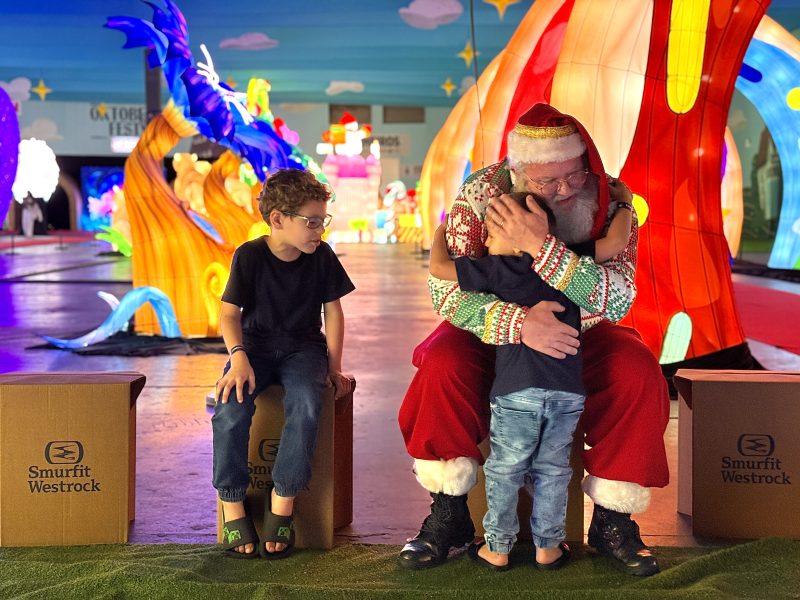 Recorde mundial: maior espetáculo de luzes da América Latina foi montado em tempo inédito em Blumenau - Divulgação/ND Mais