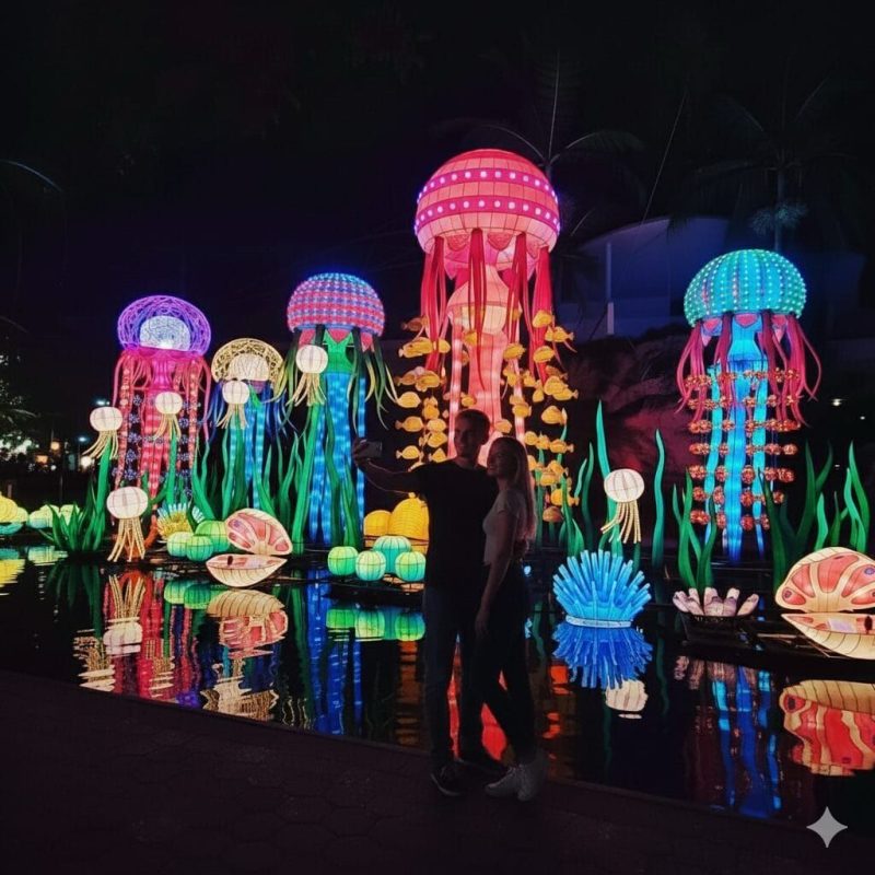 Maior espetáculo de luzes da América Latina estreia em Blumenau e promete cenas 'de outro mundo' - Reprodução/ND Mais