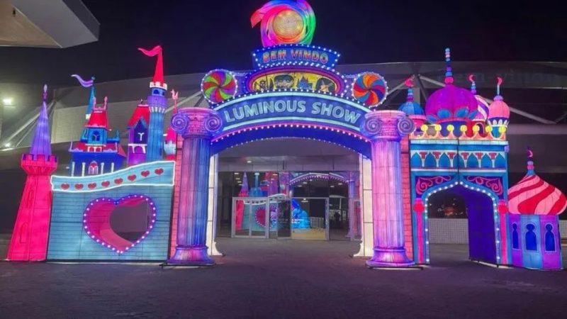 Maior espetáculo de luzes da América Latina estreia em Blumenau e promete cenas 'de outro mundo' - Reprodução/ND Mais