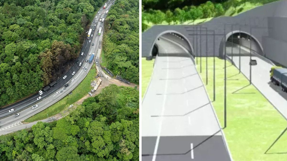 Obra no Morro dos Cavalos entra em etapa crucial e reunião pode definir futuro de túneis em SC