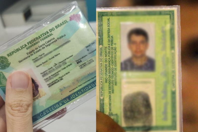 A partir de 2032 o antigo RG deixará de valer em todo o Brasil - Bárbara Siementkowski/Tribuna do Norte/ND Mais