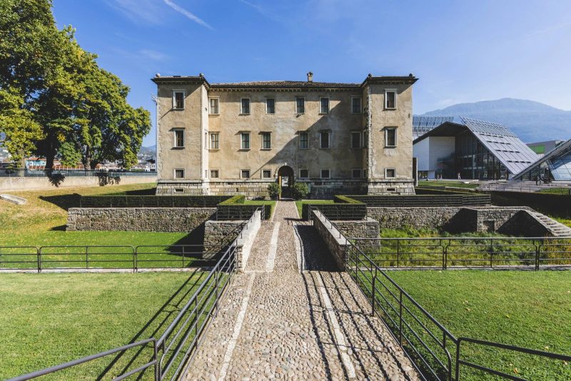Palazzo delle Albere a esplêndida residência suburbana da família Madruzzo, recebeu esse nome devido às fileiras de choupos que ladeavam a estrada de acesso. - Município de Trento/Reprodução/ND Mais