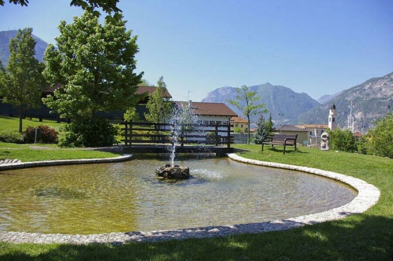 Parco di Mattarello, com 20.000 m². Inclui área de recreação infantil e equipamentos esportivos. - Município de Trento/Reprodução/ND Mais