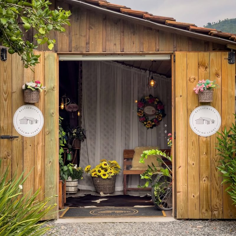 Rancho Lemke serve pratos caseiros na Rota do Enxaimel, em Pomerode - Restaurante Rancho Lemke/@restauranterancholemke/Instagram