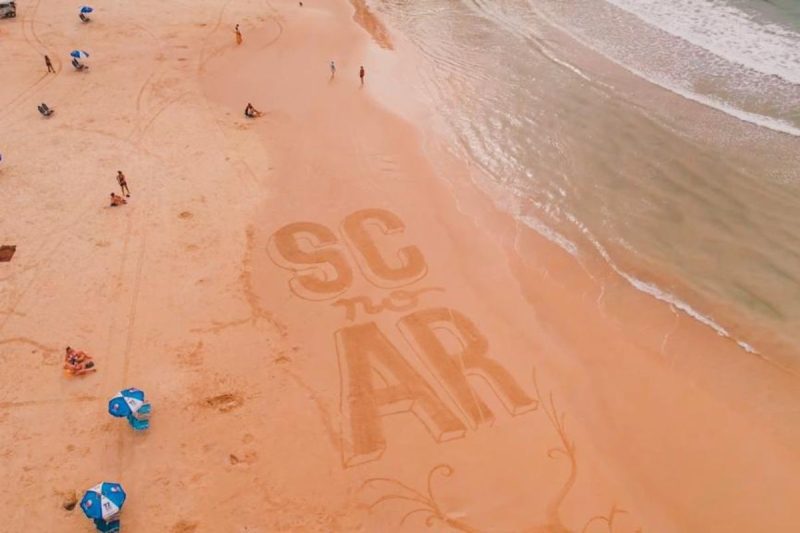 Ele já fez uma arte para o SC no Ar - Divulgação/ND Mais