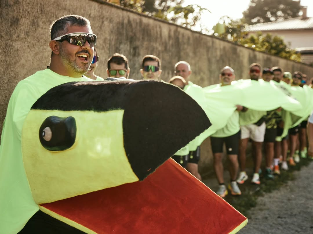 Grupo vai correr a São Silvestre com uma bernunçaFoto: Bruno Ruy/Move On/Divulgação/ND Mais