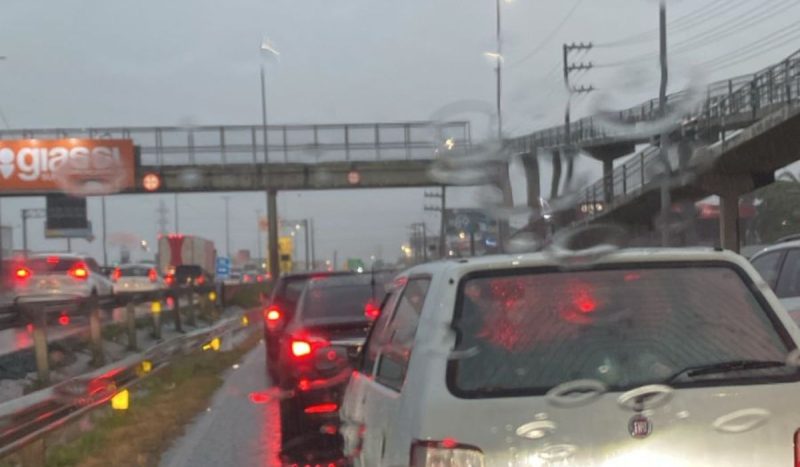 Palhoça registra alagamentos nos bairros São Sebastião e Bela Vista - Reprodução/Prefeitura de Palhoça/ND Mais